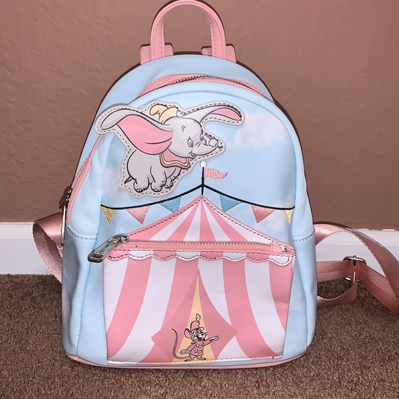 Loungefly Dumbo Flying Circus Tent Backpack - Picture 1 of 3